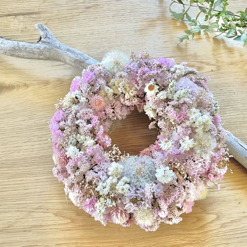 春色スターチスのフルラウンドリース | morinowa's STORE