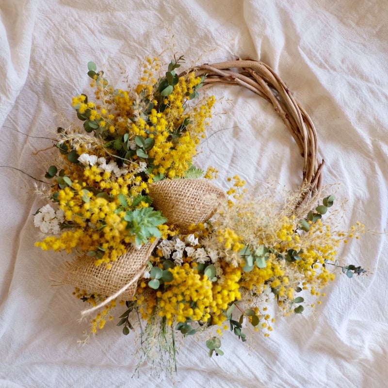 ナチュラルリース〜ススキ