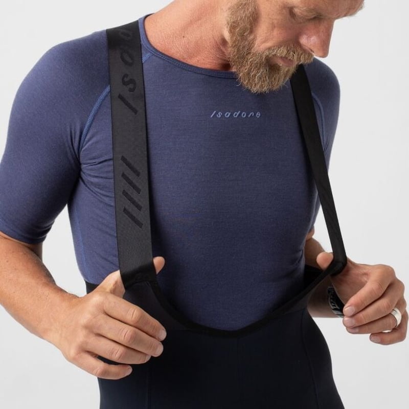 Isadore/Signature Thermal Bib Shorts/Blue Graph...