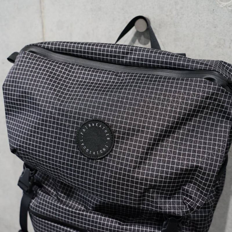 FAIRWEATHER / Flaptop Pannier (spectra black) |