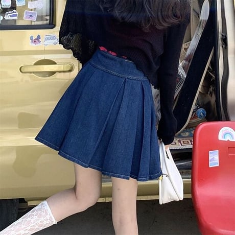 ミニスカート デニムスカート 00080
