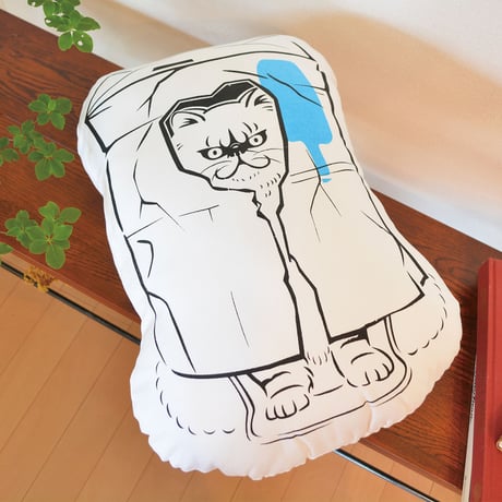 【CUSHION】Exotic Shorthair × Paper Bagのクッション