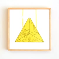 Sphynx × Triangle Bag