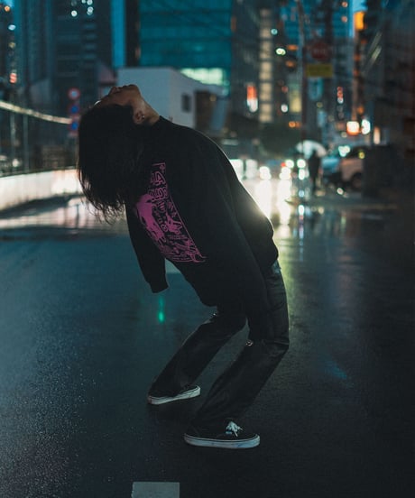 "RAKUGAKI ART WORK" SWEAT SHIRT