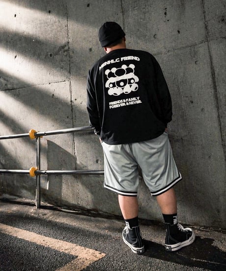 "MENHLC FRIEND" LOGO L/S TEE