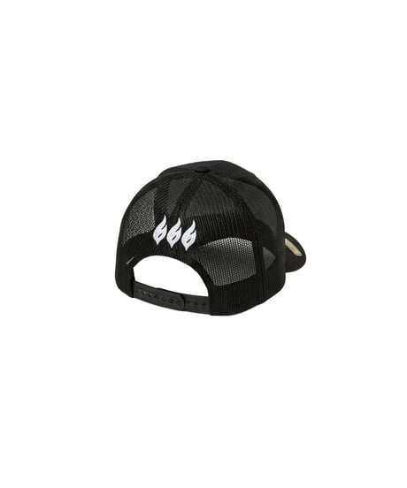 NOBODY 666 Embroidery Mesh Cap