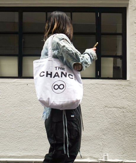"THE CHANCE" LOGO TOTE