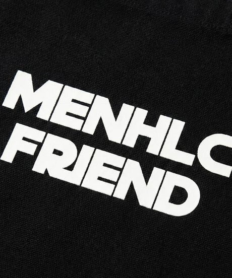 "MENHLC FRIEND" CANVAS TOTE BAG
