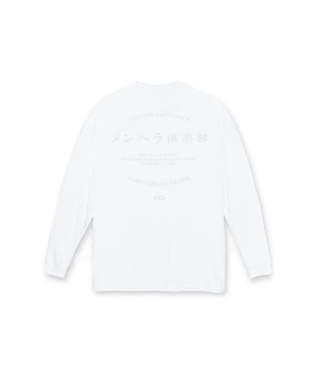 MENHELA CLUB L/S TEE "WHITE"