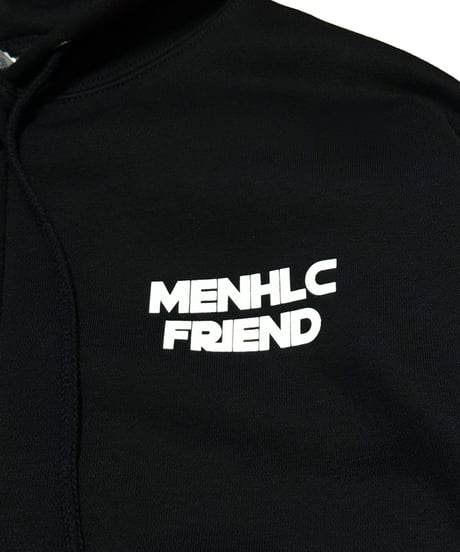 "MENHLC FRIEND" ZIP HOODIE