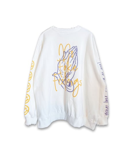 VINTAGE TEARS PHOTO SWEAT SHIRT