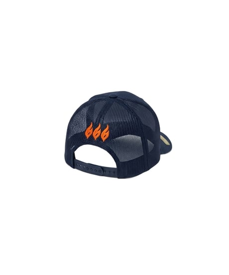 NOBODY 666 Embroidery Mesh Cap