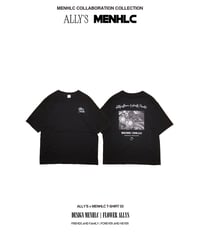 ALLY’s flower &plants × MENHLC T-SHIRT 03
