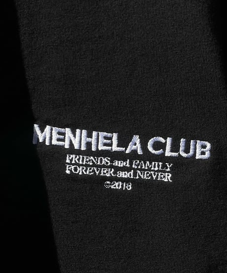 MENHELA CLUB TEE "BLACK"