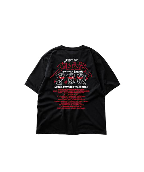 SHEESH TOUR PRINT T-SHIRT