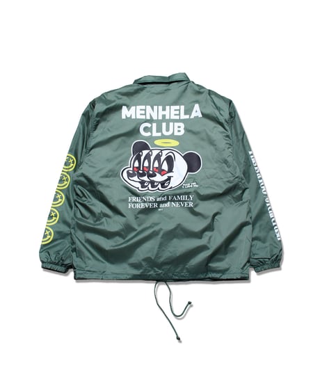 "MENHELA CLUB" NYLON BOA COACH JACKET