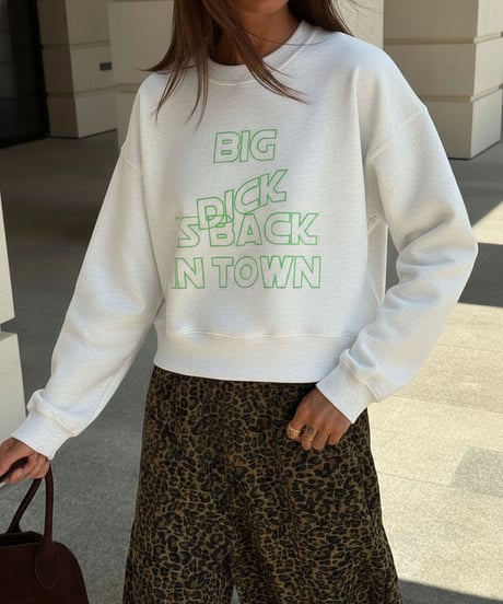 "MENHLC FRIEND" LOGO SWEATSHIRT