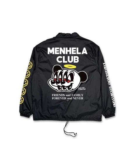 "MENHELA CLUB" NYLON BOA COACH JACKET