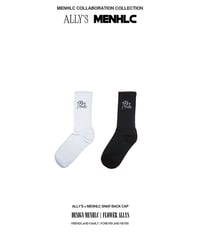 ALLY’s flower &plants × MENHLC SOCKS