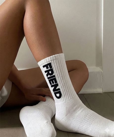 "MENHLC FRIEND" LOGO SOCKS