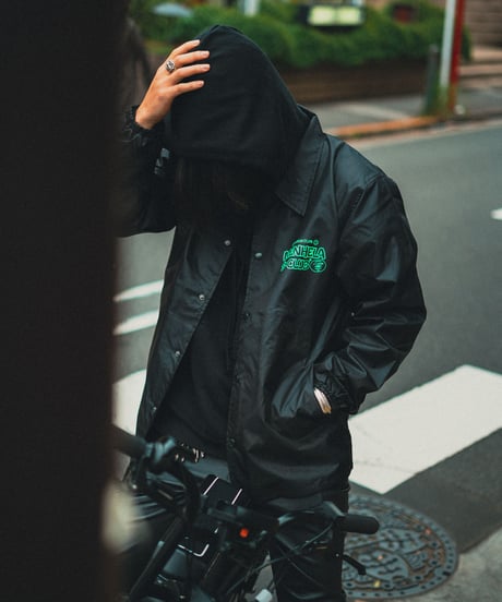 "RAKUGAKI ART WORK" COACH JACKET