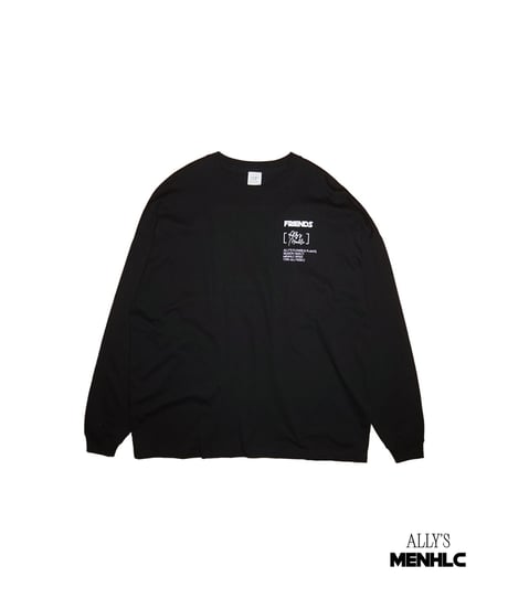 ALLY’s flower &plants × MENHLC L/S TEE 04