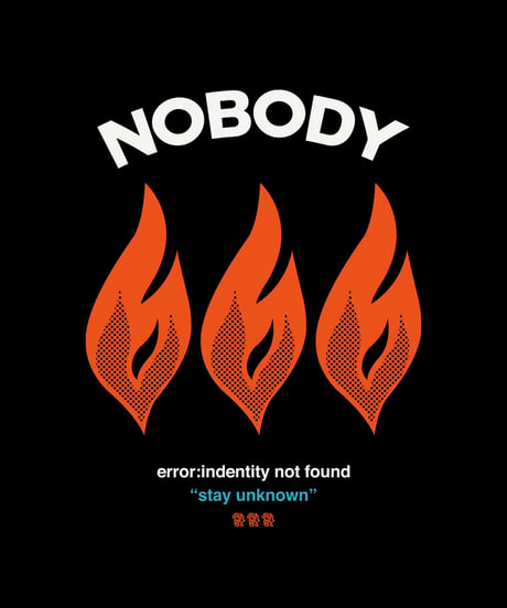 NOBODY 666 GAME T-SHIRT