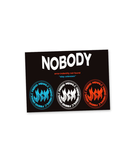 NOBODY 666 Embroidery Mesh Cap