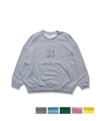 "Chu Chu" LOGO SWEATSHIRT