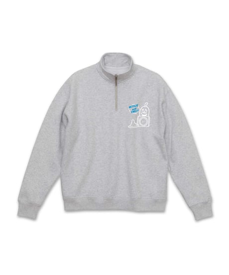 the Erotic & Romantic half zip sweat shirt