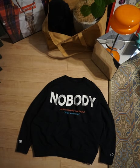 NOBODY LOGO SWEATSHIRT