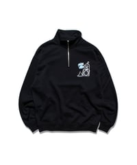 the Erotic & Romantic half zip sweat shirt