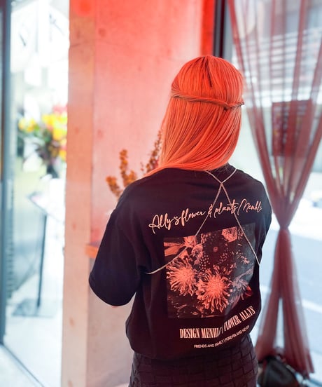ALLY’s flower &plants × MENHLC T-SHIRT 03