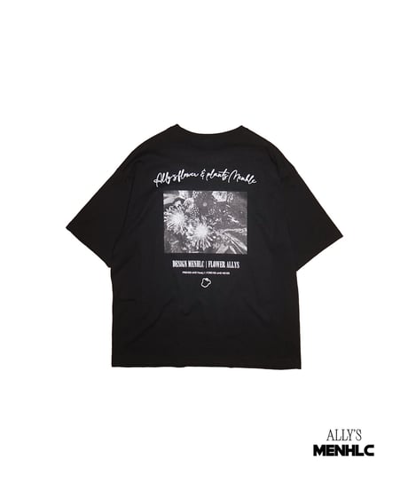 ALLY’s flower &plants × MENHLC T-SHIRT 03