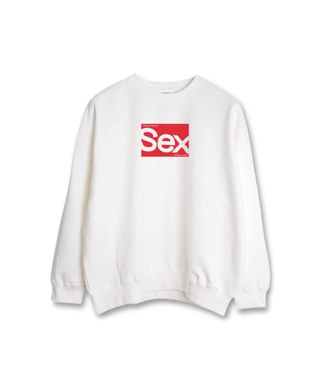"SEX"BOX LOGO SWEAT SHIRT