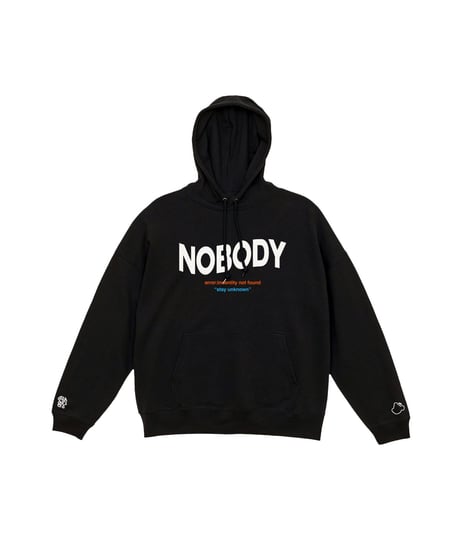 NOBODY LOGO SWEAT HOODIE