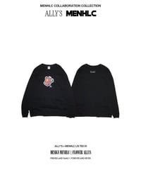 ALLY’s flower &plants × MENHLC L/S TEE 01