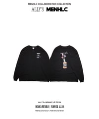 ALLY’s flower &plants × MENHLC L/S TEE 04