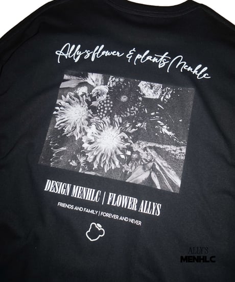 ALLY’s flower &plants × MENHLC L/S TEE 03