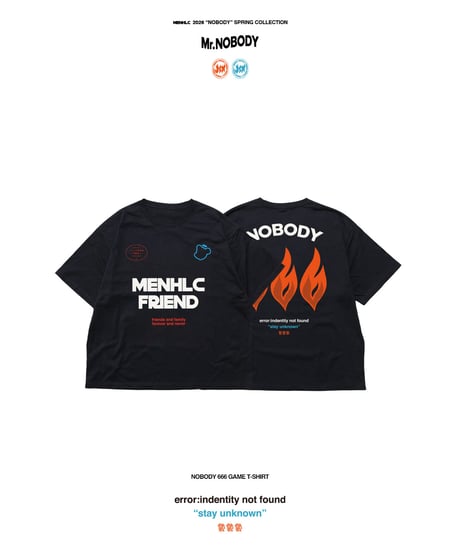 NOBODY 666 GAME T-SHIRT