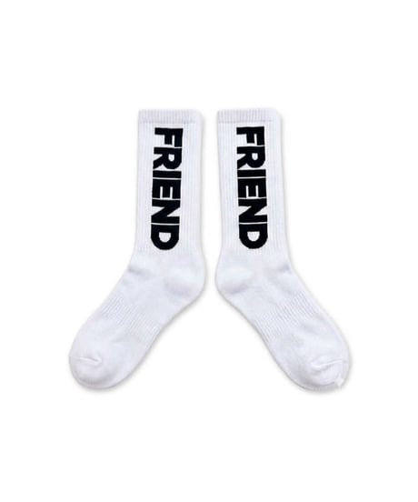 "MENHLC FRIEND" LOGO SOCKS