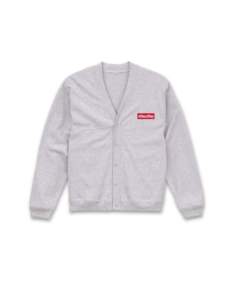 "chu chu" LOGO CARDIGAN