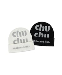 "chu chu" LOGO BEANIE