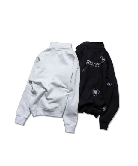 EPISODE: BLOOM HALF ZIP SWEAT TOPS