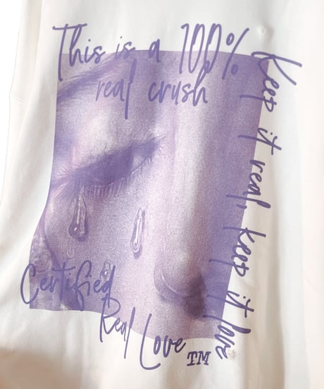 VINTAGE TEARS PHOTO SWEAT SHIRT