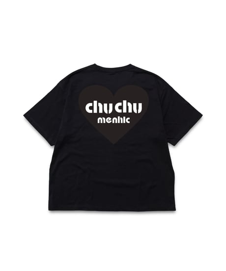 "chu chu" LOGO HEART T-SHIRT