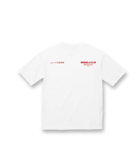 MENHELA CLUB TEE "WHITE"