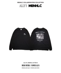 ALLY’s flower &plants × MENHLC L/S TEE 03