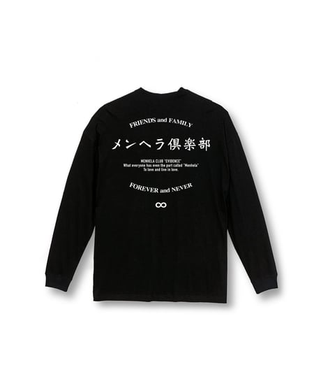 MENHELA CLUB L/S TEE "BLACK"