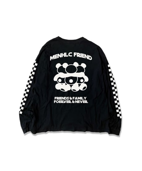 "MENHLC FRIEND" LOGO L/S TEE